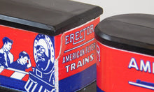 Load image into Gallery viewer, American Flyer 23830 Piggyback Unloader w/ Monon Flat+trailers CLEAN BOXED