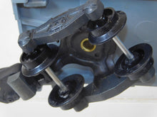 Load image into Gallery viewer, American Flyer 23830 Piggyback Unloader w/ Monon Flat+trailers CLEAN BOXED