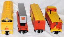 Load image into Gallery viewer, MTH 30-4042-0 McDonalds Train Set Diesel engine + freight cars Locosounds Ogauge