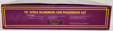 Load image into Gallery viewer, MTH MT 20-6501 Atlantic Coast Line 5Car 70' PLATED Aluminum Passenger Set 18" 96