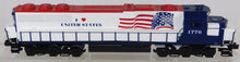 Load image into Gallery viewer, Lionel 6-28272 I Love USA SD-60 Diesel engine locomotive smoke horn C-8 LN #1776