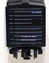 Load image into Gallery viewer, MTH 20-93144 Seaboard 40' box car 25049 Premier O scale C-8 1/48 Silver Meteor