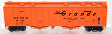 Load image into Gallery viewer, MTH 20-97570 DRGW 15946 50' Airslide Hopper Denver Rio Grande Western 1/48 O Prm