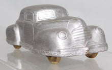Load image into Gallery viewer, Sun Rubber #87 1930's Sedan Silver WOOD wheels Made USA 4.5" S500R Vintage early