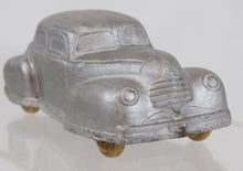 Load image into Gallery viewer, Sun Rubber #87 1930's Sedan Silver WOOD wheels Made USA 4.5" S500R Vintage early