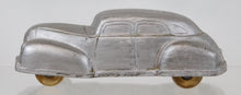 Load image into Gallery viewer, Sun Rubber #87 1930's Sedan Silver WOOD wheels Made USA 4.5" S500R Vintage early