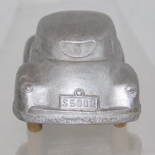 Load image into Gallery viewer, Sun Rubber #87 1930's Sedan Silver WOOD wheels Made USA 4.5" S500R Vintage early