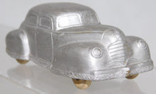 Load image into Gallery viewer, Sun Rubber #87 1930's Sedan Silver WOOD wheels Made USA 4.5" S500R Vintage early
