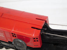 Load image into Gallery viewer, Lionel 6560 Red Bucyrus Erie Crane Operates Works 1950s Postwar work train C-6