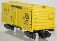 Load image into Gallery viewer, American Flyer 937 MKT Yellow Boxcar Missouri Kansas Texas Katy 1953-54 Boxed