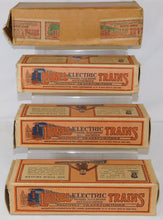 Load image into Gallery viewer, Lionel Outfit 296 Set #253 O gauge passenger Peacock Blue & Orange BOXED Runs Cars Light
