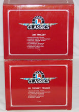 Load image into Gallery viewer, Lionel 6-13900 13901 Standard Gauge Trolley 200 & Trailer 201 Tinplate Classics