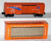 Load image into Gallery viewer, Lionel 6464-250 WP Western Pacific Boxcar Medium Orange Blue feather SUPER CLEAN