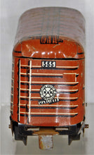 Load image into Gallery viewer, Marx 90171 B&LE Bessemer boxcar Med Brown white lettr 6" tinplate solid door t&s