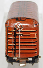 Load image into Gallery viewer, Marx 90171 B&LE Bessemer boxcar Med Brown white lettr 6" tinplate solid door t&s