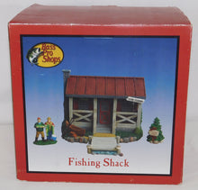 Load image into Gallery viewer, Bass Pro Shop Fishing Shack Collectible Village Lighted Porcelain BOXED Christmas