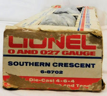 Load image into Gallery viewer, Lionel 6-8702 Southern Crescent 4-6-4 Steam Engine O Hudson Smoke Sound of Steam