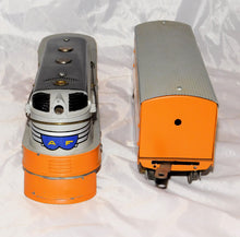 Load image into Gallery viewer, Prewar American Flyer O 1937 Hiawatha 4-4-2 Pro Repainted Shell & Tender only