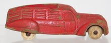 Load image into Gallery viewer, Sun Rubber #510 1930's Sedan Pick Up Truck streamlined stake WOOD wheels Vintage