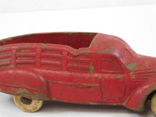 Load image into Gallery viewer, Sun Rubber #510 1930's Sedan Pick Up Truck streamlined stake WOOD wheels Vintage