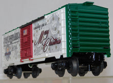Load image into Gallery viewer, Lionel 6-58613 LCCA/LRRC Merger 2015 Christmas Boxcar O Boxed 1 of 500 Made in the USA