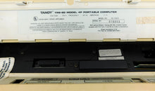 Load image into Gallery viewer, TRS-80 model 4P computer 26-1080A screen powersUp but NON-OP w/ stickers Vintage