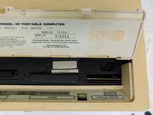 Load image into Gallery viewer, TRS-80 model 4P computer 26-1080A screen powersUp but NON-OP w/ stickers Vintage