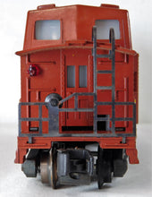 Load image into Gallery viewer, CLEAN American Flyer 935 Deluxe Bay Window Caboose Lighted 1957 crisp small smdg