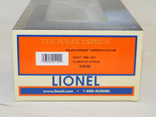 Load image into Gallery viewer, LIONEL 6-25102 POLAR EXPRESS Observation Car Train lighted passenger Car round deck