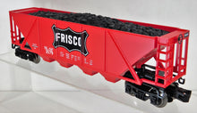 Load image into Gallery viewer, Menards 3579 Frisco Hopper red SL-SF 027 traditional C-8 Lionel compat O gauge