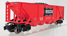 Load image into Gallery viewer, Menards 3579 Frisco Hopper red SL-SF 027 traditional C-8 Lionel compat O gauge