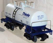 Load image into Gallery viewer, MTH 20-96044 Theile Kaolin Co NATX 14670 8000 Gallon tank car 1/48 Premier O GA