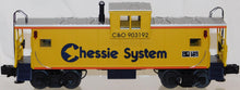 Load image into Gallery viewer, MTH 20-9104L Chessie Extended Vision caboose Premier O 1/48 #903192 Lighted C-8+