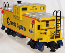 Load image into Gallery viewer, MTH 20-9104L Chessie Extended Vision caboose Premier O 1/48 #903192 Lighted C-8+
