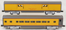 Load image into Gallery viewer, MTH MT 20- 6019 Union Pacific 4 Car 60' Painted Aluminum Passenger Set 1996 15"
