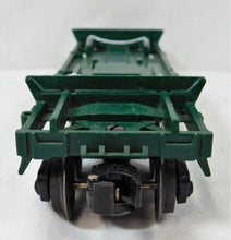 Load image into Gallery viewer, Lionel 6361 Flatcar w/ Timber Log Car Real wood Postwar trains metal chain 1961