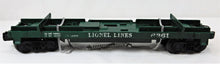 Load image into Gallery viewer, Lionel 6361 Flatcar w/ Timber Log Car Real wood Postwar trains metal chain 1961