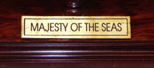 Load image into Gallery viewer, Royal Caribbean RCI LEGEND OF THE SEAS 30" wooden model Cruise Ship w/stand