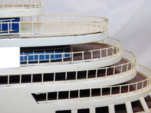 Load image into Gallery viewer, Royal Caribbean RCI LEGEND OF THE SEAS 30" wooden model Cruise Ship w/stand