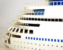 Load image into Gallery viewer, Royal Caribbean RCI LEGEND OF THE SEAS 30" wooden model Cruise Ship w/stand