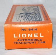 Load image into Gallery viewer, Lionel 6414 Evans Auto Loader KELLY GREEN automobiles cars Postwar CLEAN BOXED