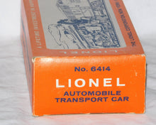 Load image into Gallery viewer, Lionel 6414 Evans Auto Loader KELLY GREEN automobiles cars Postwar CLEAN BOXED