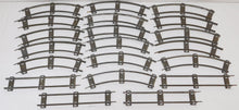 Load image into Gallery viewer, American Flyer / Edmund Metzel SCARCE Prewar 2 rail wind Up Clockwork TRACK 20 sections 16curved 4straight O