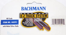 Load image into Gallery viewer, Bachmann 44591 EZ-Track 2 pcs Hayes Bumpers Nickel Silver gray roadbed HO C-9