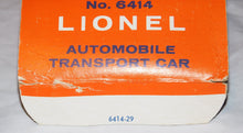 Load image into Gallery viewer, Lionel 6414 Evans Auto Loader KELLY GREEN automobiles cars Postwar CLEAN BOXED