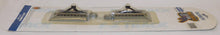 Load image into Gallery viewer, Bachmann 44591 EZ-Track 2 pcs Hayes Bumpers Nickel Silver gray roadbed HO C-9