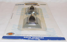 Load image into Gallery viewer, Bachmann 44591 EZ-Track 2 pcs Hayes Bumpers Nickel Silver gray roadbed HO C-9