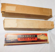 Load image into Gallery viewer, AMT Santa Fe Passenger Cars Extruded Aluminum Diner & 3407 Baggage RPO O gauge with Boxes