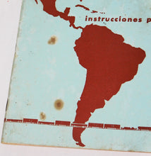 Load image into Gallery viewer, Lionel TRENES LIONEL Operating Maintenance Instruciton Book Spanish 1953 postwar