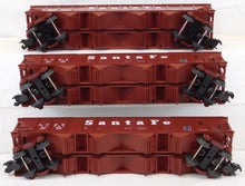 Load image into Gallery viewer, MTH 20-97058 Four Bay Hopper Six Car Set O SANTA FE 6 diff#s COAL loads C-8 4bay